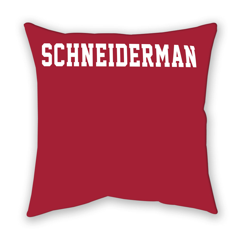 Alabama - NCAA Women's Rowing : Lauren Schneiderman - Pillow-1