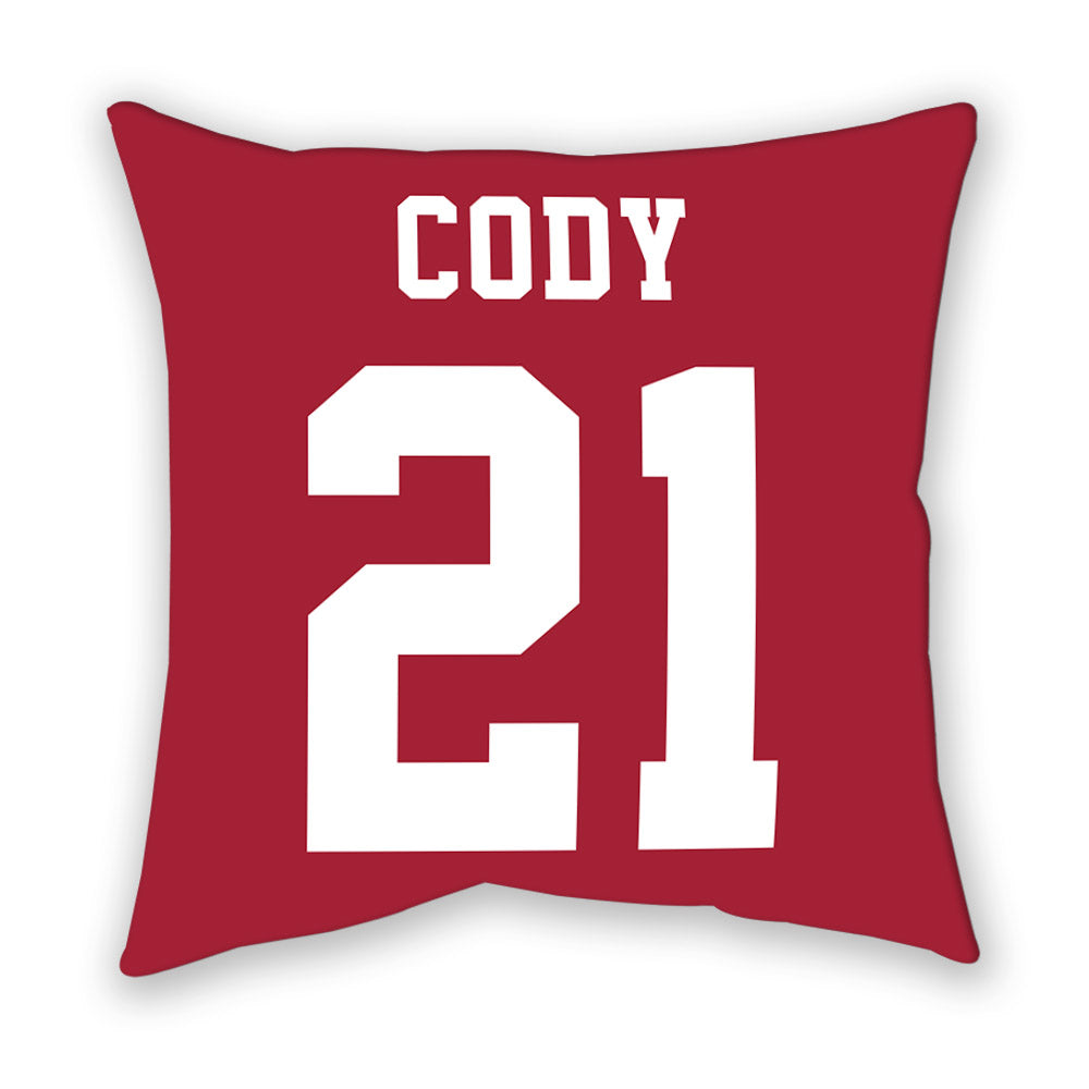 Alabama - NCAA Women's Basketball : Essence Cody - Pillow-1