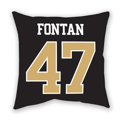 Vanderbilt - NCAA Football : Isaiah Fontan - Pillow-1