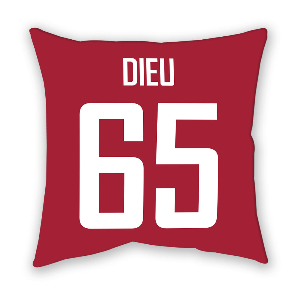 WSU - NCAA Football : Brock Dieu - Pillow-1
