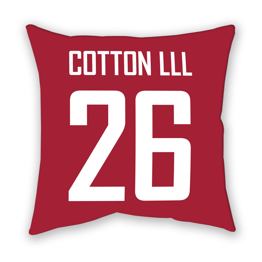 WSU - NCAA Football : Tyrone Cotton lll - Pillow-1