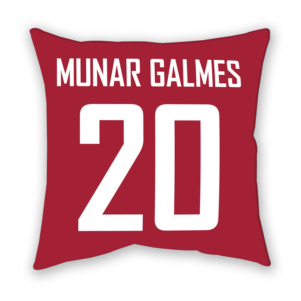 WSU - NCAA Women's Volleyball : Tinons Munar Galmes - Pillow-1
