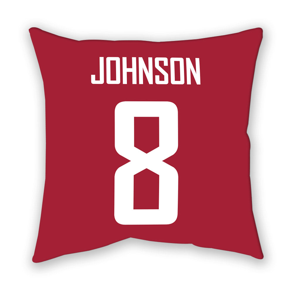WSU - NCAA Women's Volleyball : Lauren Johnson - Pillow-1