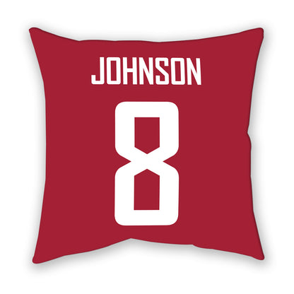 WSU - NCAA Women's Volleyball : Lauren Johnson - Pillow-1