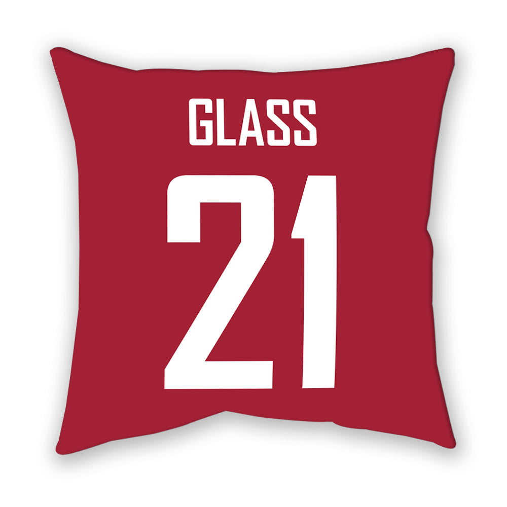 WSU - NCAA Men's Basketball : Ace Glass - Pillow-1
