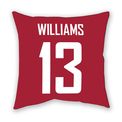 WSU - NCAA Women's Soccer : Jamuna Williams - Pillow-1