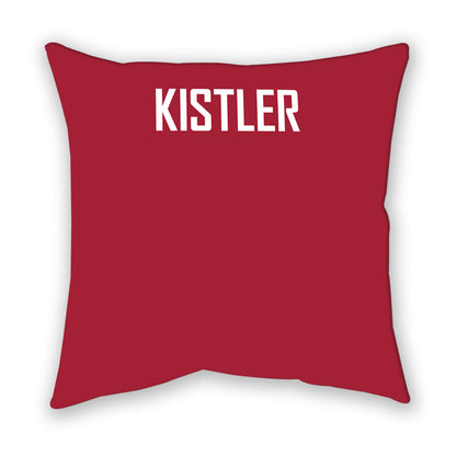 WSU - NCAA Women's Swimming & Diving : Jena Kistler - Pillow-1