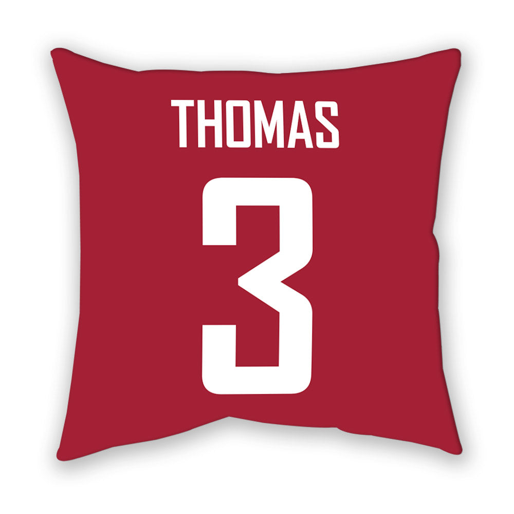 WSU - NCAA Football : Jaylen Thomas - Pillow-1