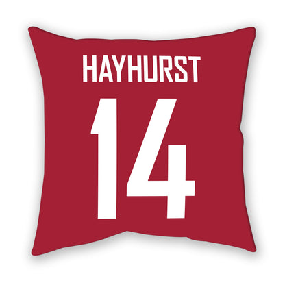 WSU - NCAA Women's Volleyball : Kate Hayhurst - Pillow-1