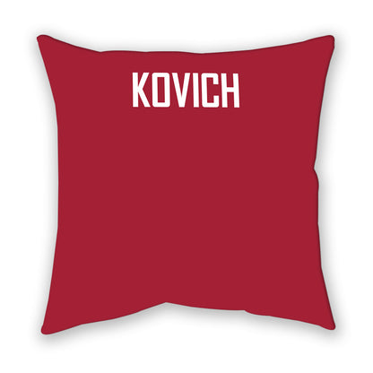 WSU - NCAA Women's Track & Field : Sarah Kovich - Pillow-1