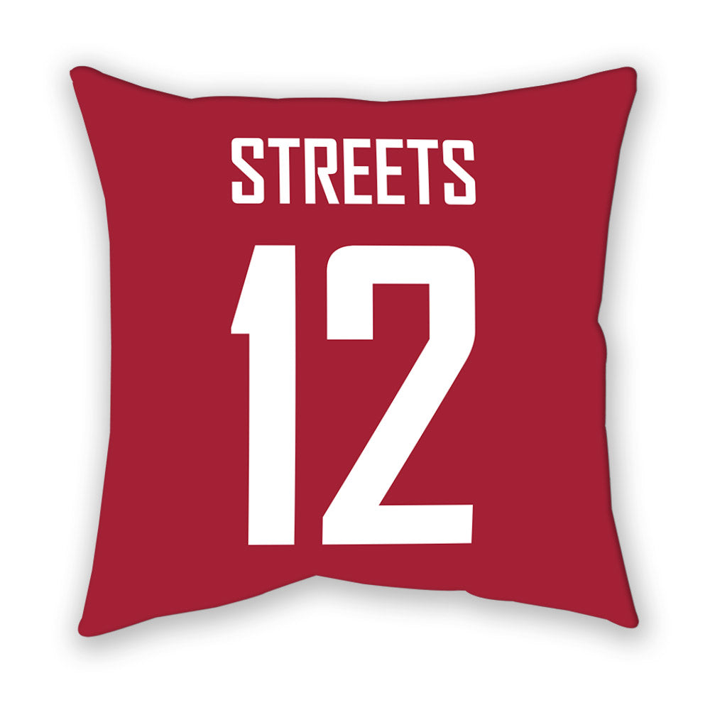 WSU - NCAA Women's Soccer : Emery Streets - Pillow-1