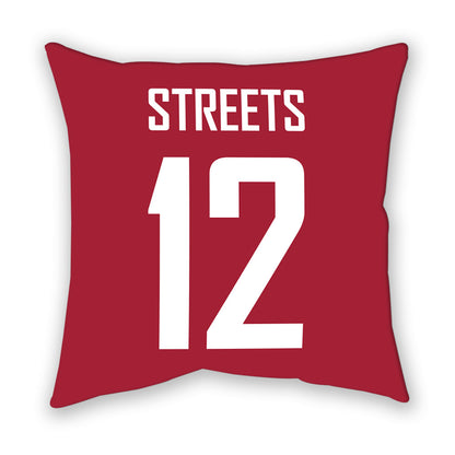 WSU - NCAA Women's Soccer : Emery Streets - Pillow-1