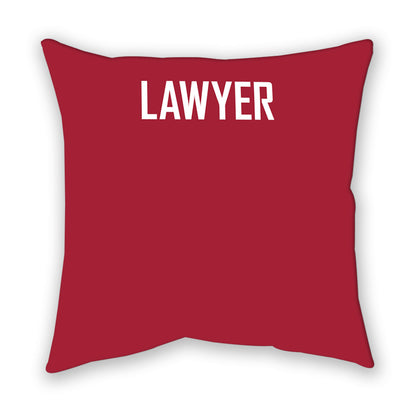 WSU - NCAA Men's Track & Field : Mason Lawyer - Pillow-1