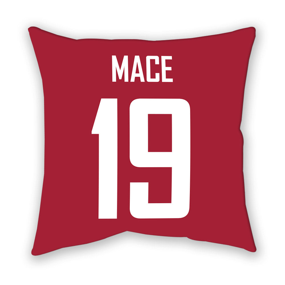 WSU - NCAA Women's Soccer : Maggie Mace - Pillow-1