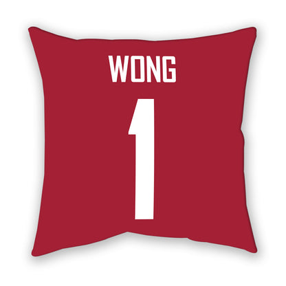 WSU - NCAA Women's Volleyball : Kylie Wong - Pillow-1