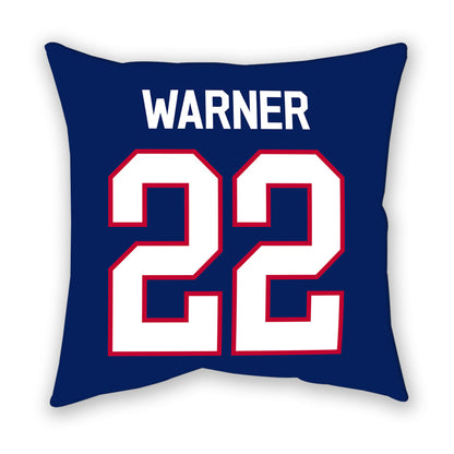 Arizona - NCAA Women's Soccer : Amiya Warner - Pillow-1