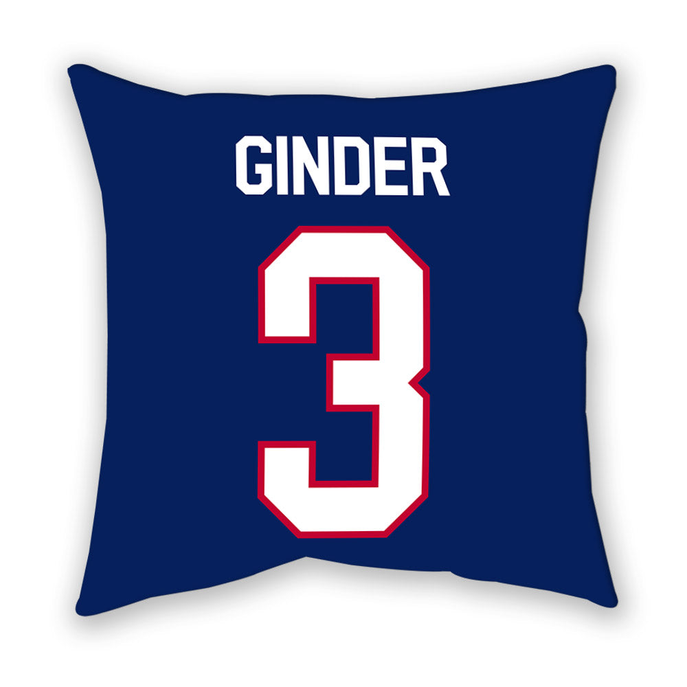 Arizona - NCAA Women's Volleyball : Brenna Ginder - Pillow-1