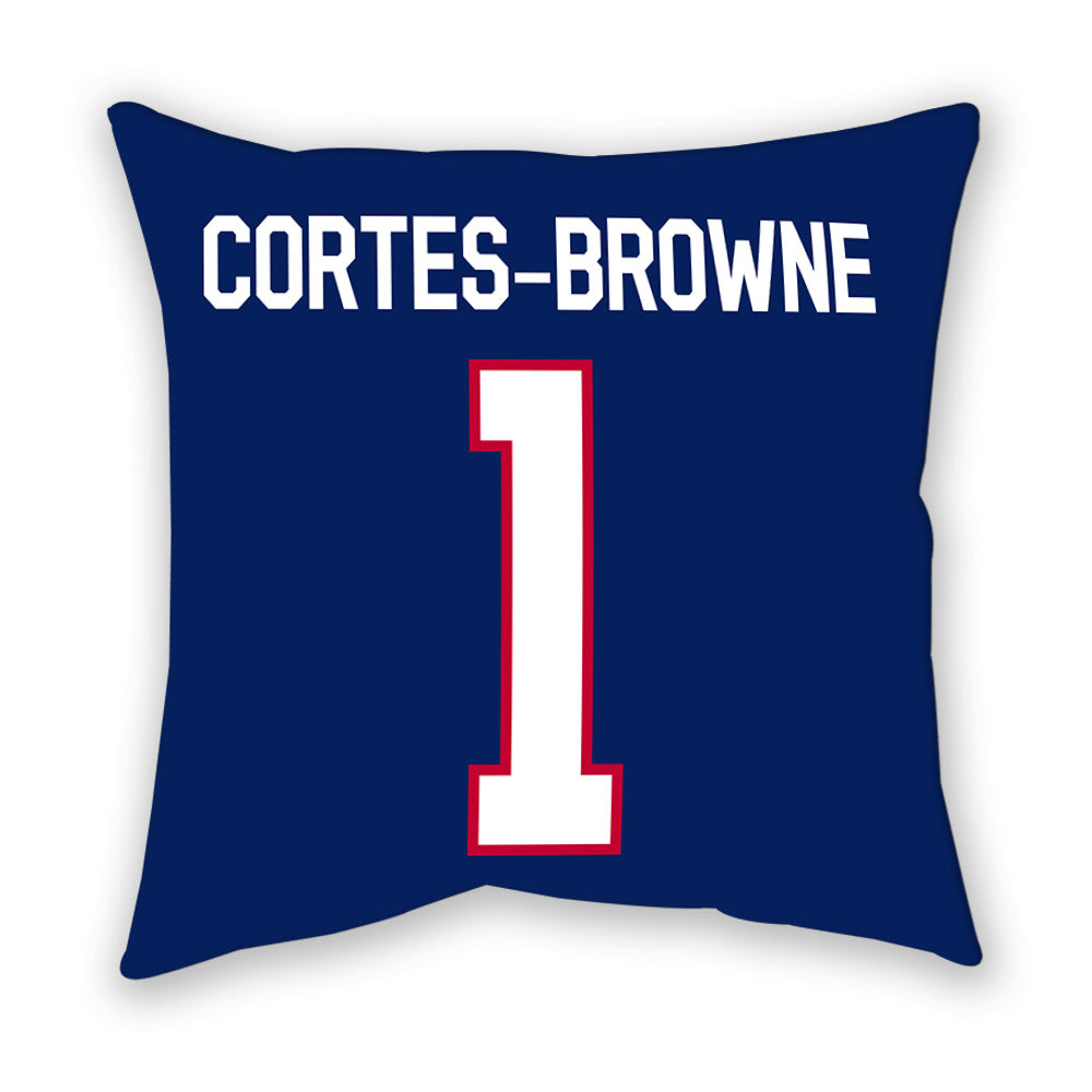 Arizona - NCAA Women's Soccer : Sofia Cortes-Browne - Pillow-1