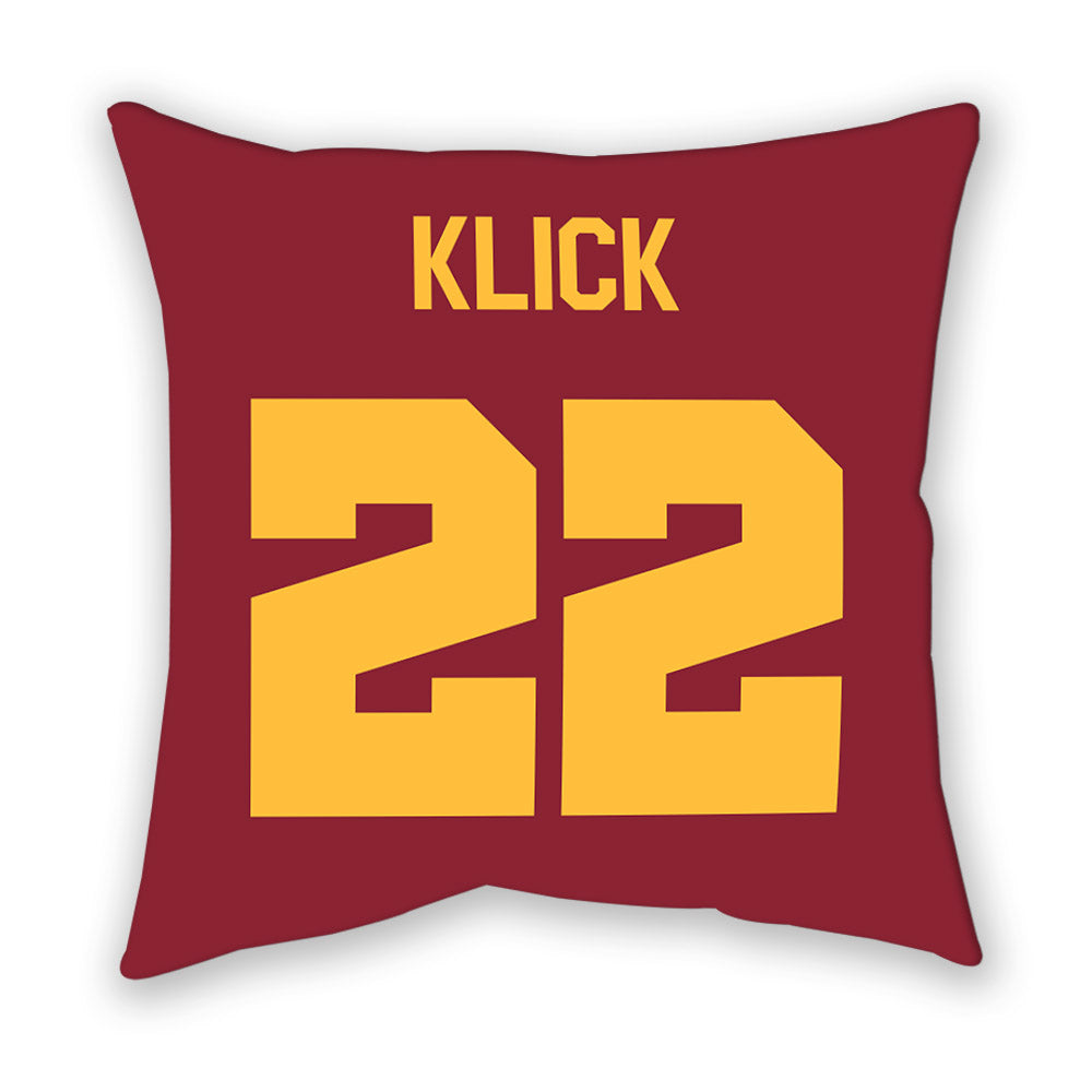 Minnesota - NCAA Women's Basketball : Kennedy Klick - Pillow-1