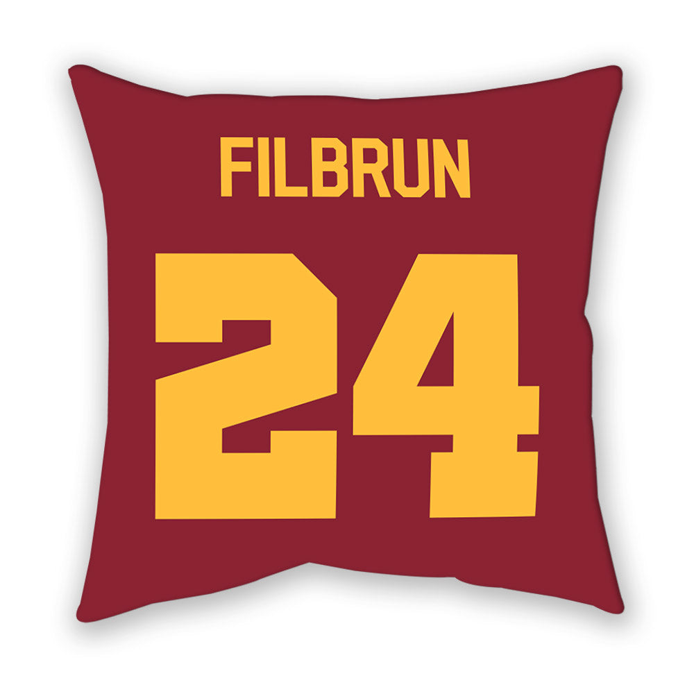 Minnesota - NCAA Women's Soccer : Emily Filbrun - Pillow-1