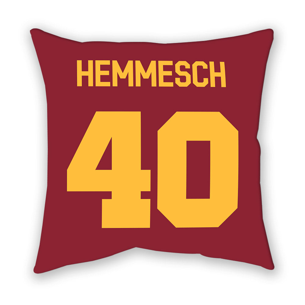 Minnesota - NCAA Baseball : Tyler Hemmesch - Pillow-1