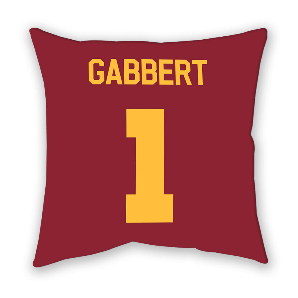 Minnesota - NCAA Women's Soccer : Jacqueline Gabbert - Pillow-1