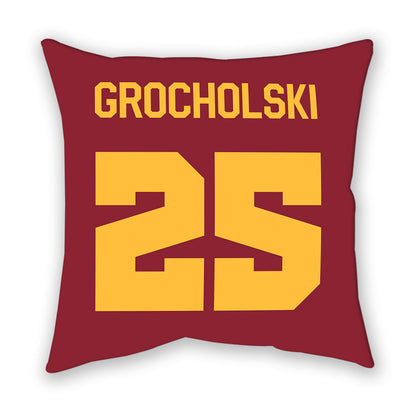 Minnesota - NCAA Women's Basketball : Grace Grocholski - Pillow-1