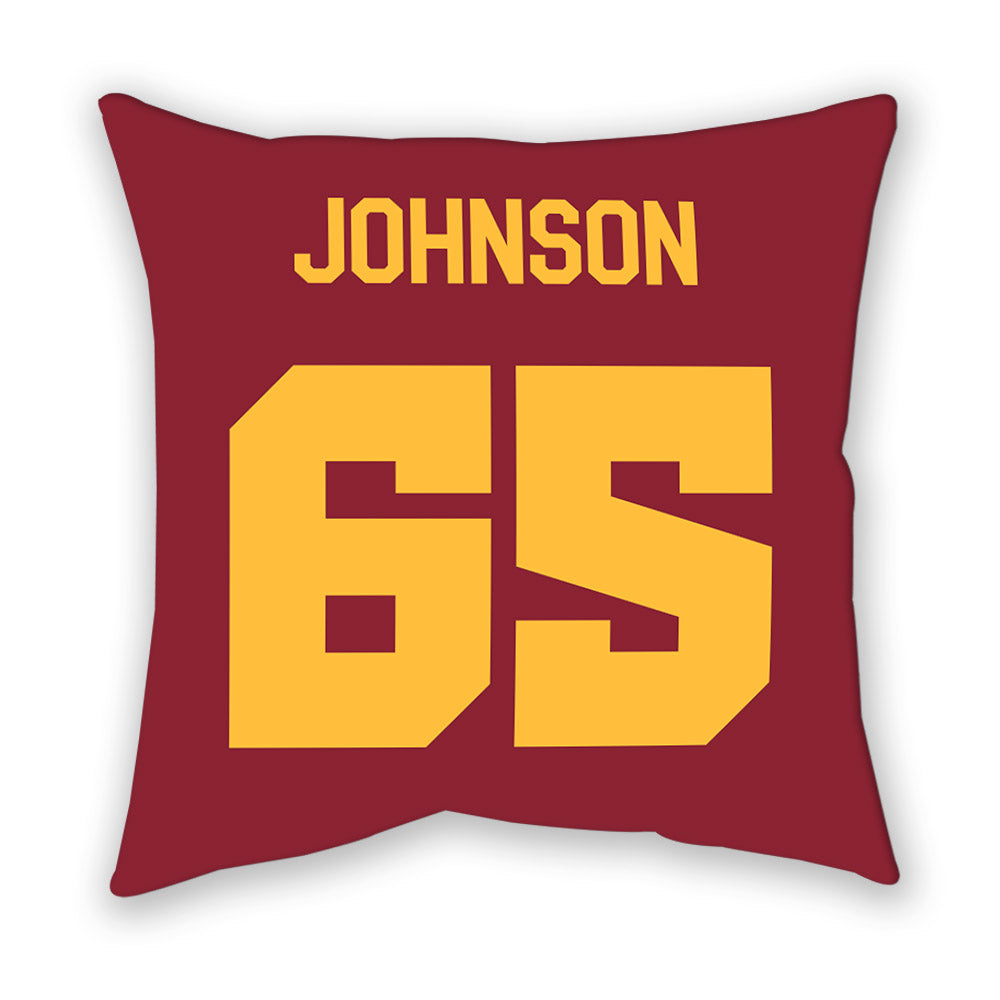 Minnesota - NCAA Football : Greg Johnson - Pillow-1