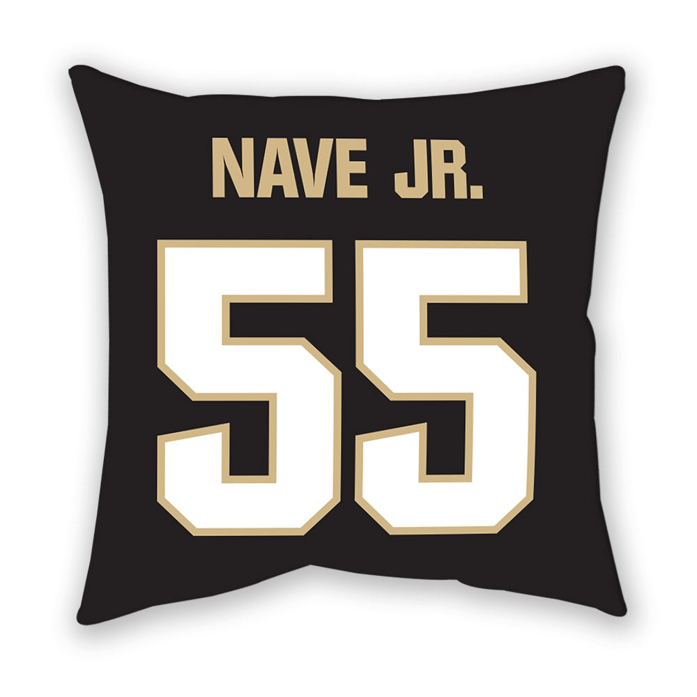 Purdue - NCAA Football : Marc Nave Jr. - Pillow-1