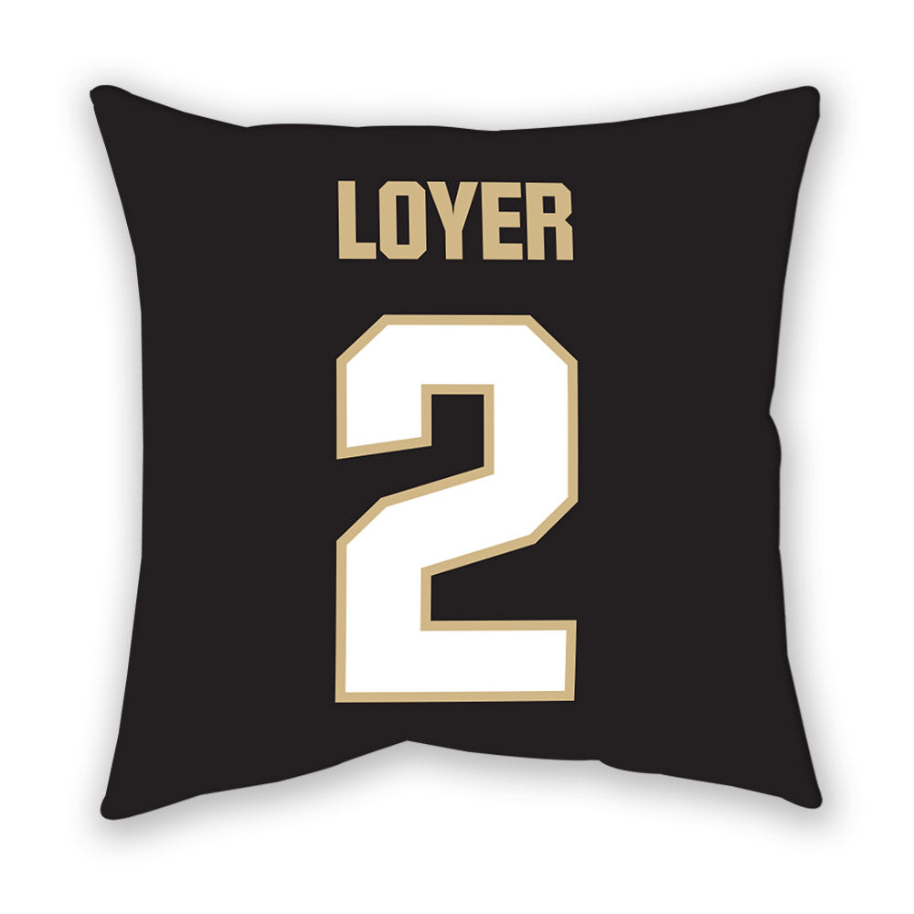 Purdue - NCAA Men's Basketball : Fletcher Loyer - Pillow-1