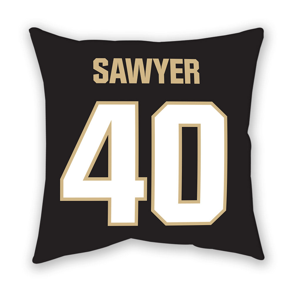 Purdue - NCAA Baseball : Barron Sawyer - Pillow-1