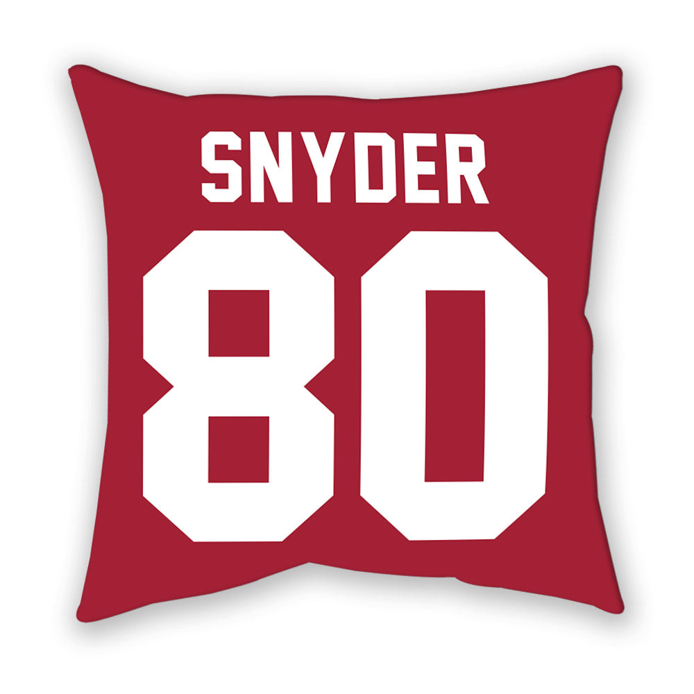 Oklahoma - NCAA Football : Jakeb Snyder - Pillow-1