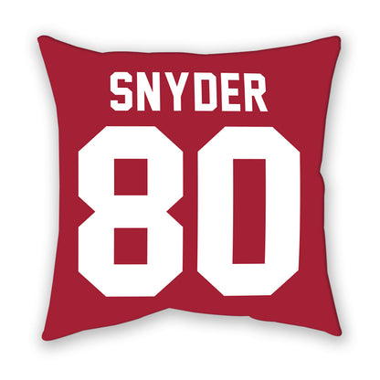 Oklahoma - NCAA Football : Jakeb Snyder - Pillow-1