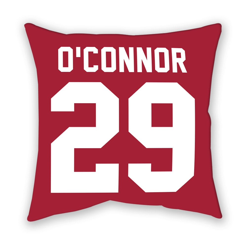 Oklahoma - NCAA Women's Soccer : Morgan O'Connor - Pillow-1