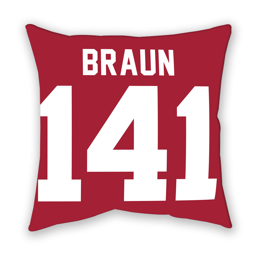 Oklahoma - NCAA Wrestling : Alex Braun - Pillow-1