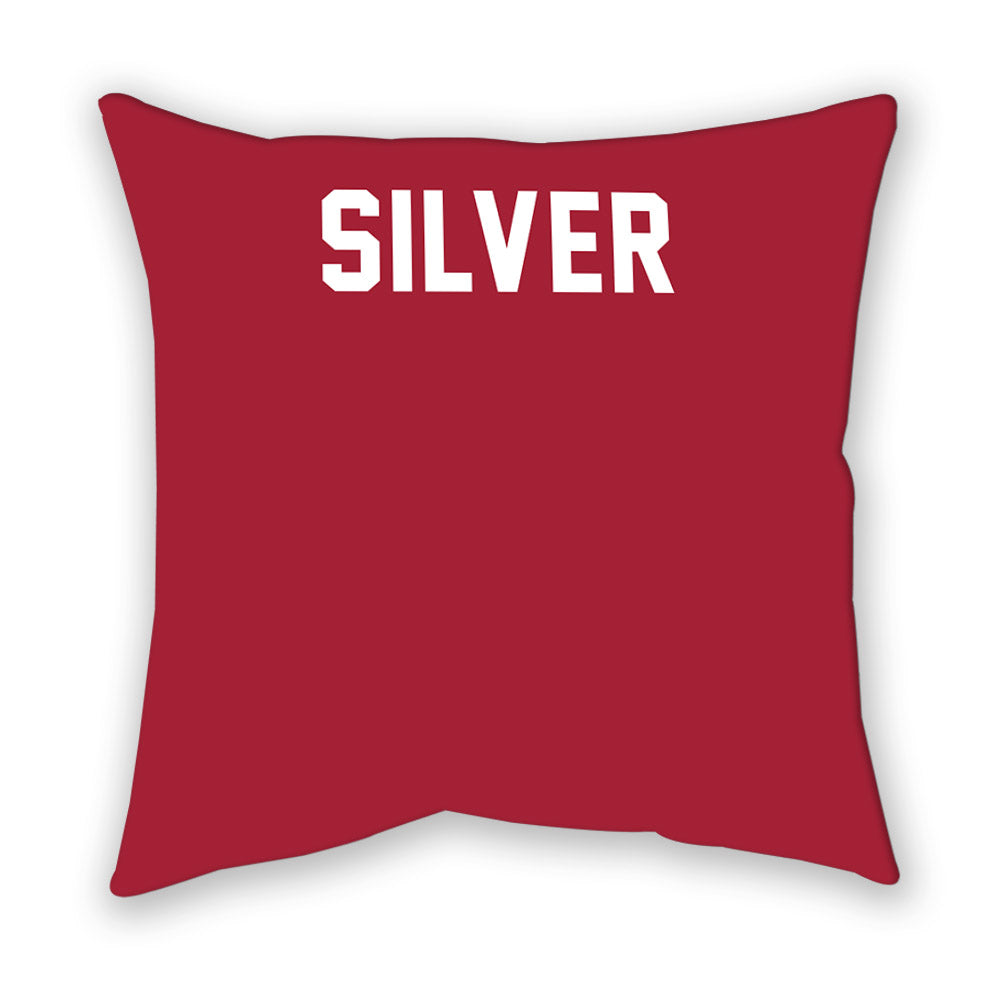 Oklahoma - NCAA Women's Track & Field : Tuane Silver - Pillow-1