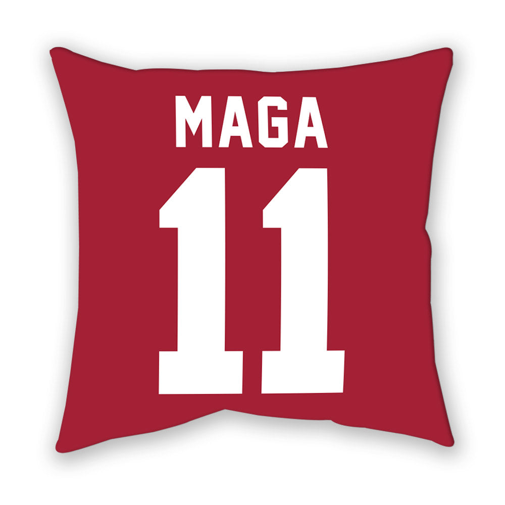 Oklahoma - NCAA Women's Volleyball : Avaya Maga - Pillow-1