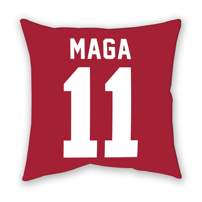 Oklahoma - NCAA Women's Volleyball : Avaya Maga - Pillow-1
