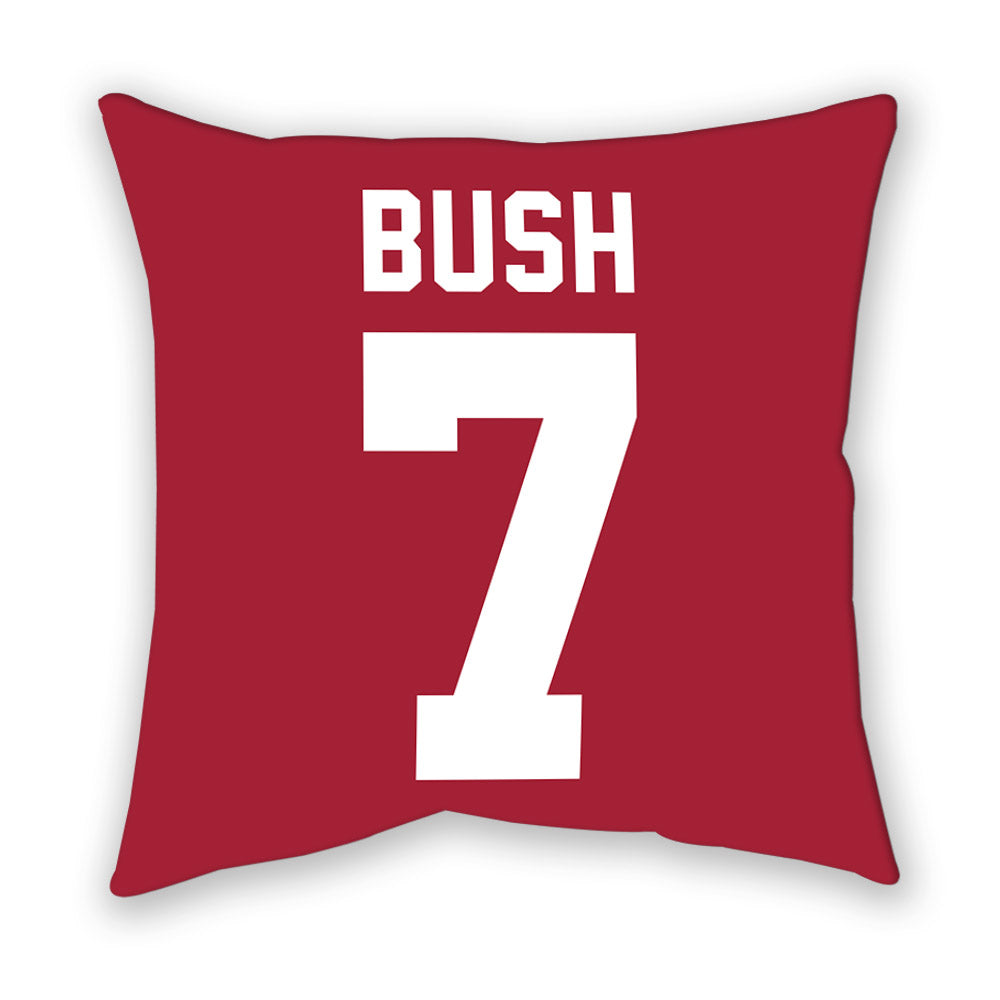 Oklahoma - NCAA Women's Volleyball : Emoni Bush - Pillow-1