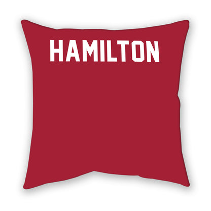 Oklahoma - NCAA Men's Gymnastics : Nico Hamilton - Pillow-1