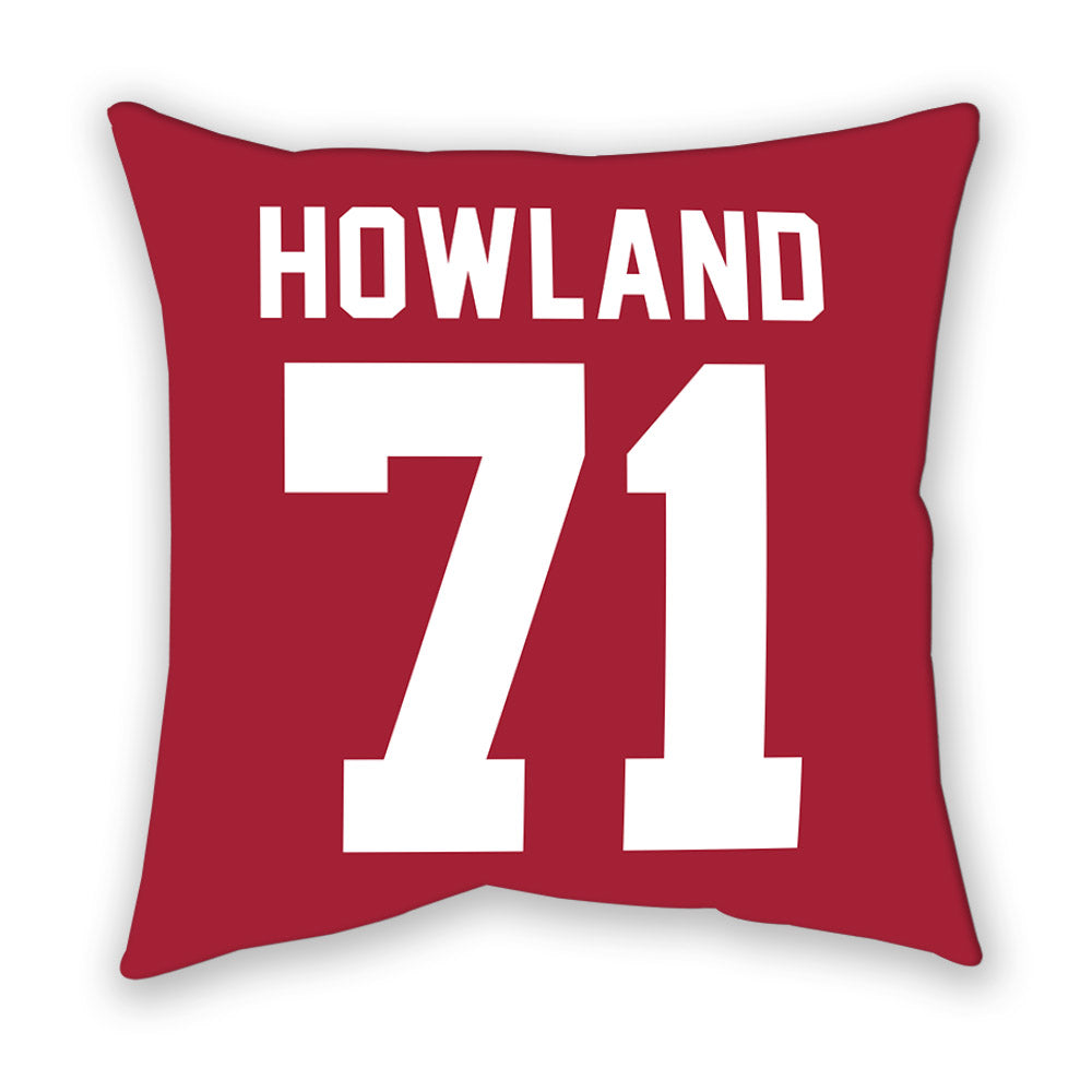 Oklahoma - NCAA Football : Logan Howland - Pillow-1