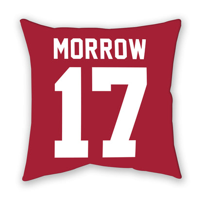Oklahoma - NCAA Women's Soccer : Logan Morrow - Pillow-1
