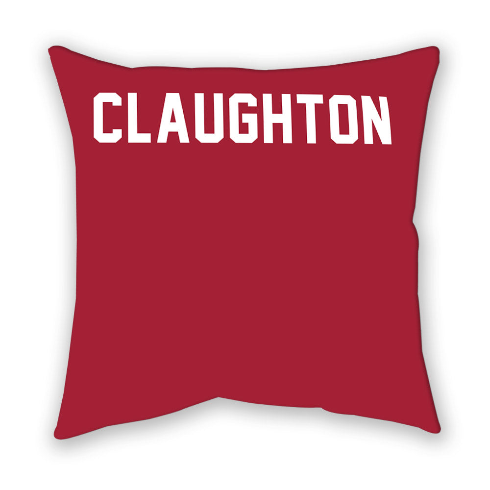 Oklahoma - NCAA Women's Rowing : Hannah Claughton - Pillow-1