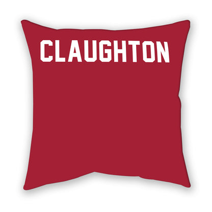 Oklahoma - NCAA Women's Rowing : Hannah Claughton - Pillow-1