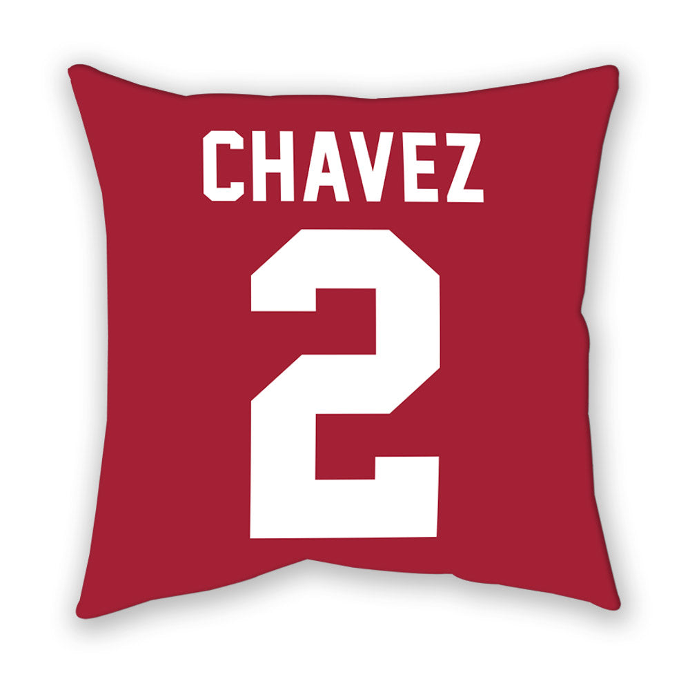 Oklahoma - NCAA Women's Basketball : Aaliyah Chavez - Pillow-1