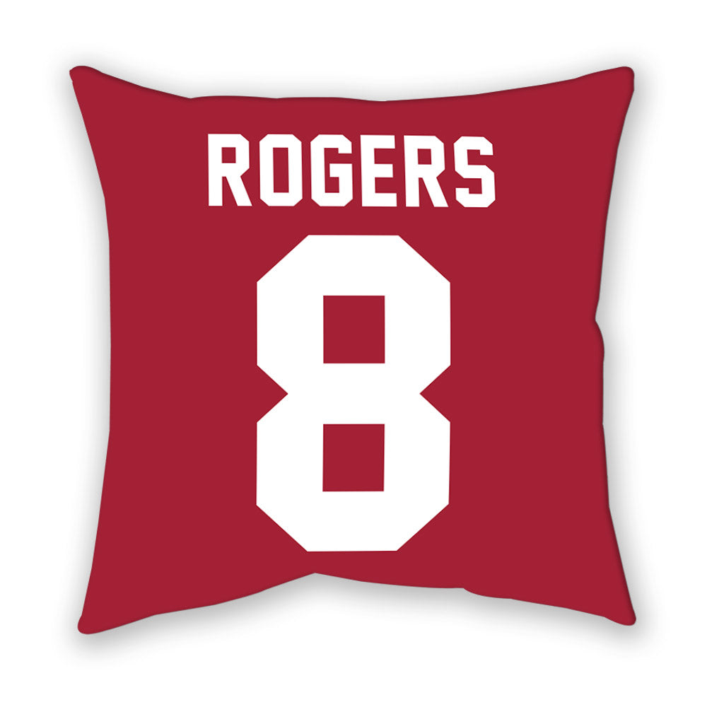 Oklahoma - NCAA Men's Basketball : Kai Rogers - Pillow-1