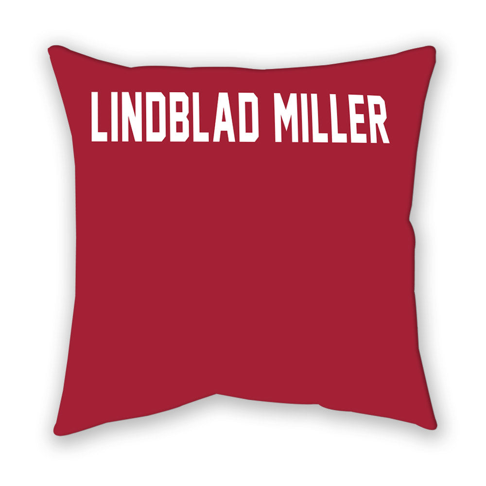 Oklahoma - NCAA Women's Track & Field : Filippa Lindblad Miller - Pillow-1