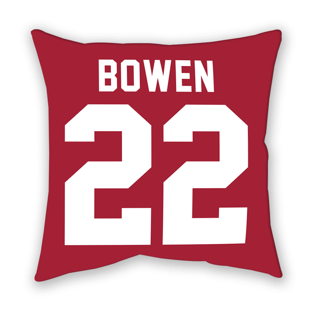 Oklahoma - NCAA Football : Peyton Bowen - Pillow-1