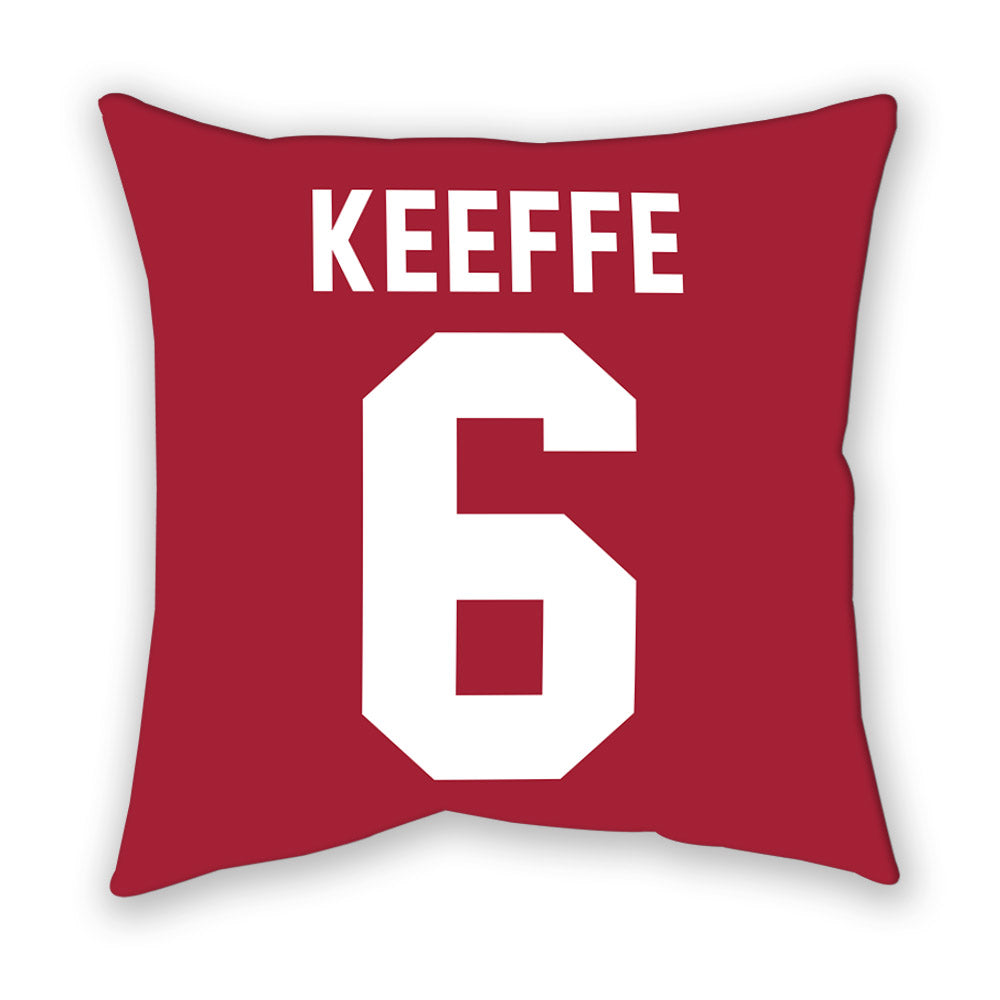Oklahoma - NCAA Men's Basketball : Finley Keeffe - Pillow-1