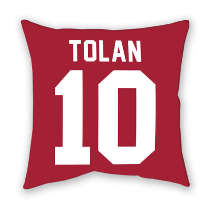 Oklahoma - NCAA Women's Basketball : Emma Tolan - Pillow-1